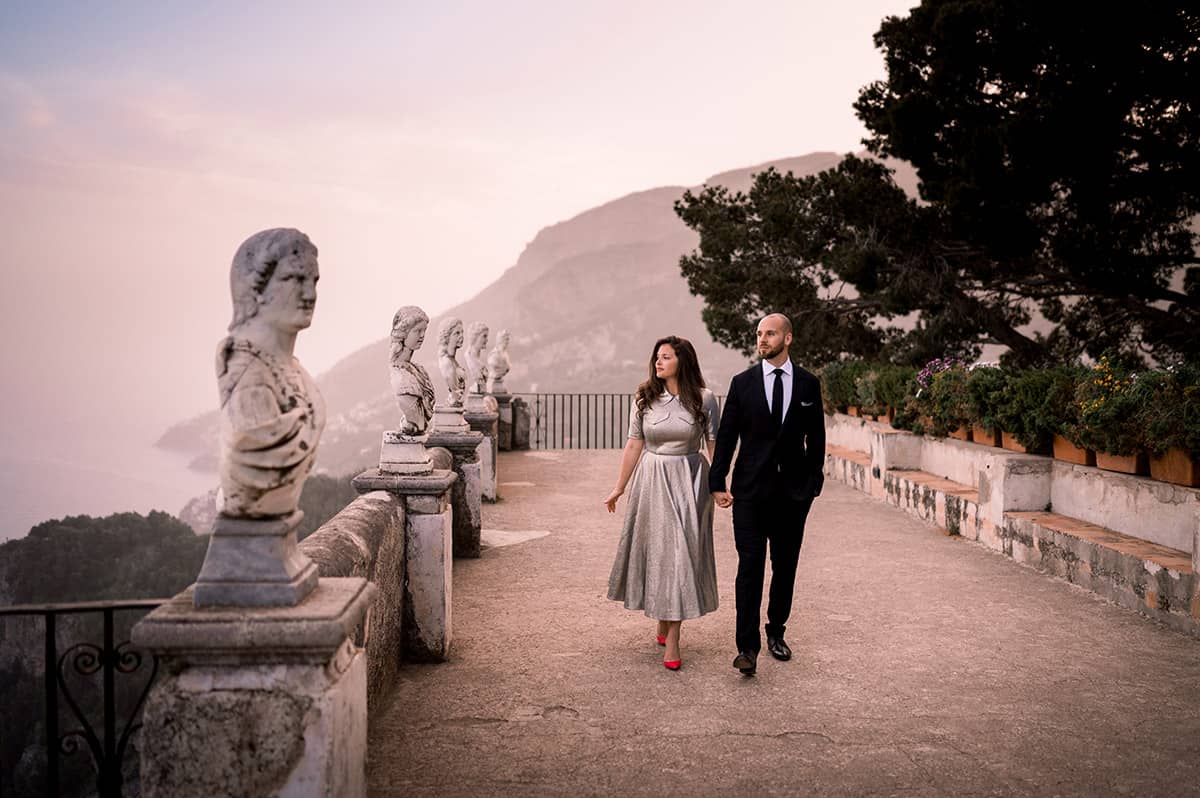 villa cimbrone matrimonio ravello - emiliano russo